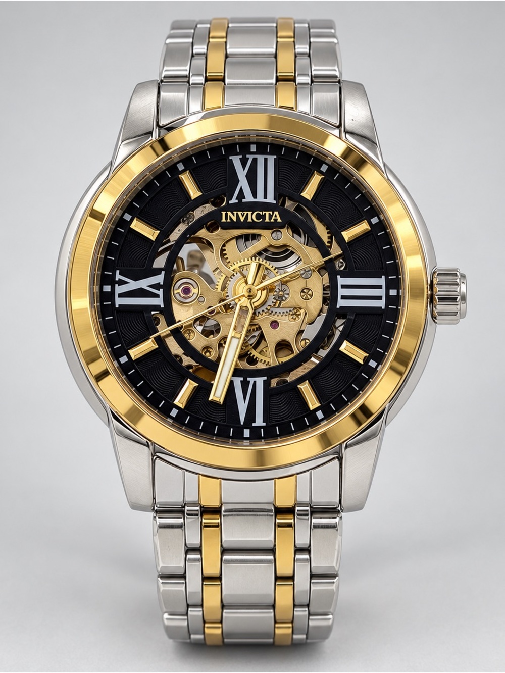 Invicta 69131 Two-Tone Automatic Skeleton Watch